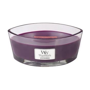 Svíčka WoodWick oválná Spiced Blackberry 453g