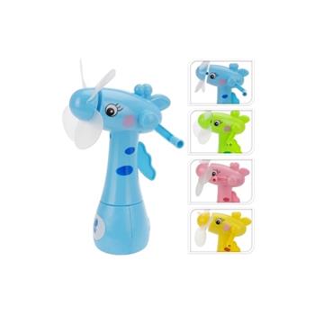 Větrák dětský ruční zvíře plast mix 16cm