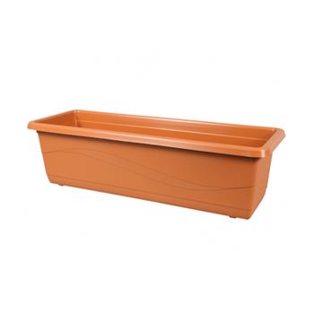 Truhlík plastový LOBELIA terakotový 50cm