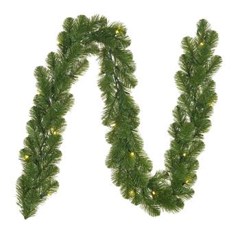 Girlanda 20cm umělé jehličí svítící 20LED,  2,7m