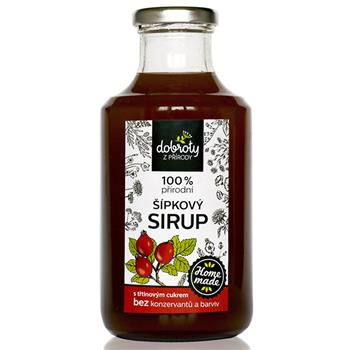 Přírodní šípkový sirup 250ml