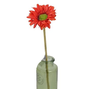 Gerbera DAISY řezaná umělá 48cm červená