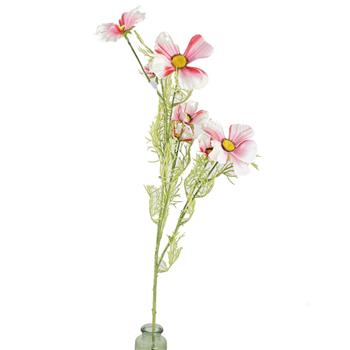 Krásenka SUNFLOR řezaná umělá 88cm bílo-růžová