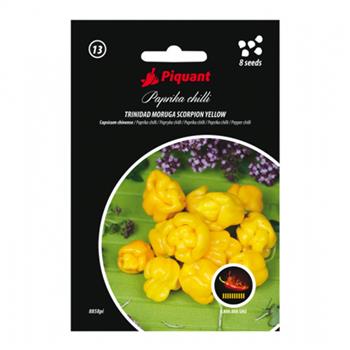 Paprika chilli Trinidad Moruga Scorpion Yellow PIQUANT
