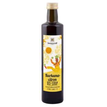 Kurkuma-citron ovocný koncentrát 250ml Sonnentor