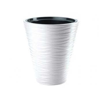 Obal SAHARA plast bílá 40cm