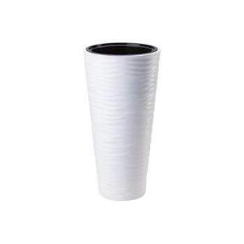 Obal SAHARA SLIM plast bílá 40cm