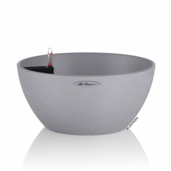 Květináč CUBETO Stone komplet set šedá 30cm