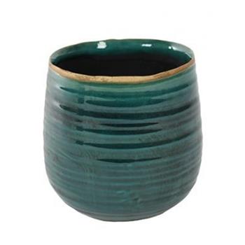 Obal IRIS keramika tyrkysová 15cm