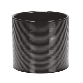 Obal keramický GLASS GREY 828 šedý 28cm
