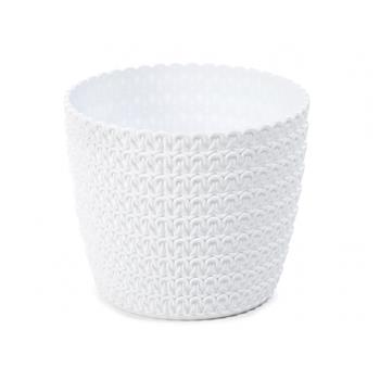 Obal MAGNOLIA JERSEY plast 11cm bílá