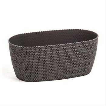 Truhlík JERSEY plast šedá 38cm