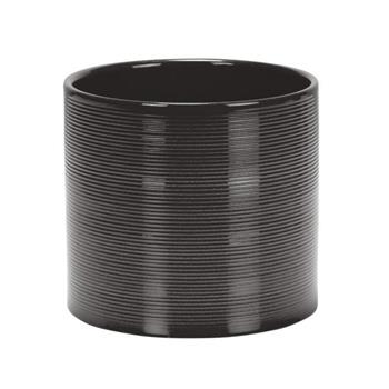 Obal keramický GLASS GREY 828 šedý 19cm