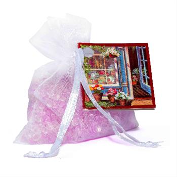 Sáček vonný Flower Shop organza