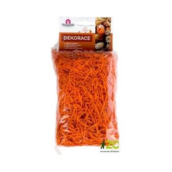 Vlna dřevitá ROSTETO oranžová 50g