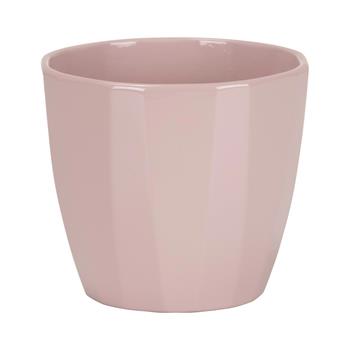 Obal na květináč keramický ROSE ELEGANCE 939 sv.růžový 10cm