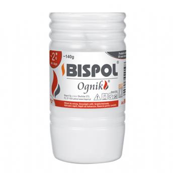 Svíčka hřbitovní náplň Ognik bílá 11cm