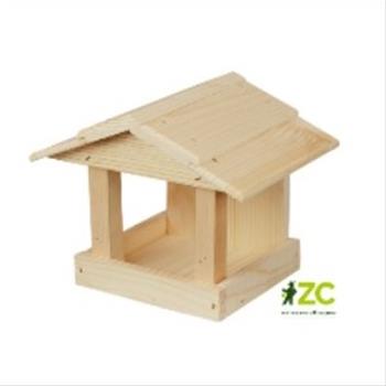 Krmítko okenní dřevé přírodní 24cm