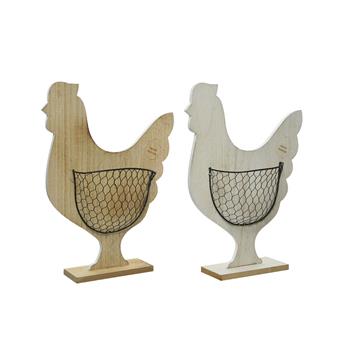 Slepice na podstavci s kapsou