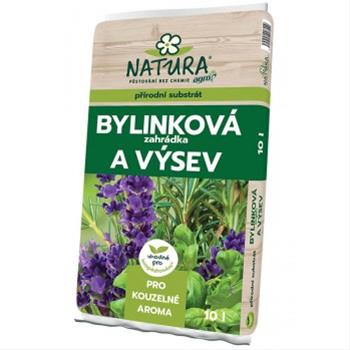 NATURA Substrát pro bylinky, zahrádku a výsev 10l