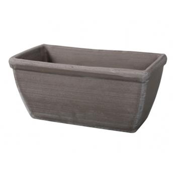Truhlík ANTIKA keram. čedič 30cm