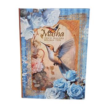 Bonboniéra belgické pralinky kniha mix 85g