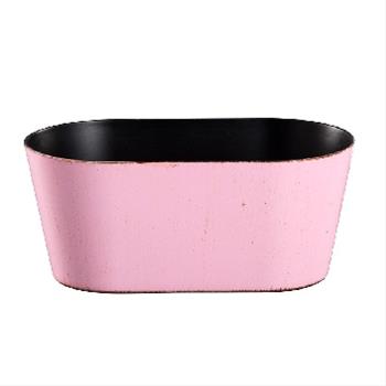 Obal oválný plast růžový 24,5cm