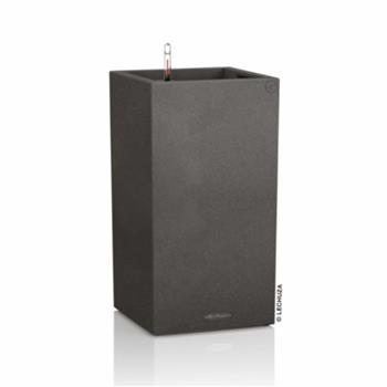 Květináč CANTO Stone vysoký komplet set černá 76cm