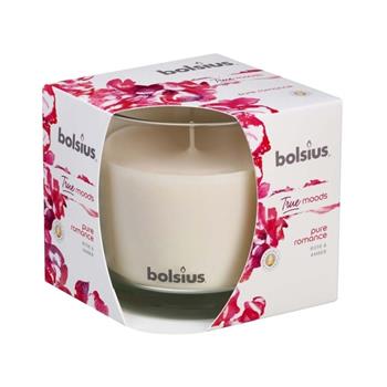Svíčka vonná sklo BOLSIUS Pure Romance 9,5cn