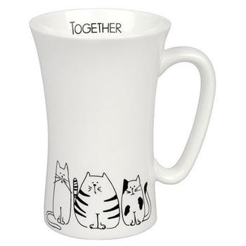 Hrnek porcelánový FUNNY CATS 565ml
