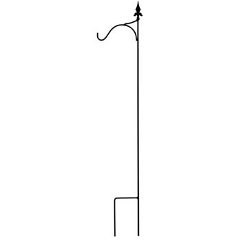 Zápich na lucernu/závěsný květináč GILA kovový černý 150cm