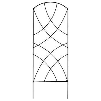 Opora pro rostliny/treláž LIMAY kovová černá 150cm