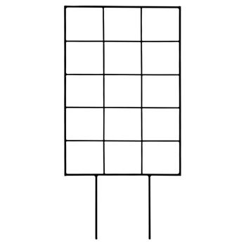 Opora pro rostliny/treláž PURUS kovová černá 110cm