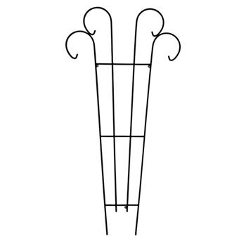 Opora pro rostliny/treláž CAMPAN kovová černá145cm