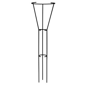 Opora pro rostliny ISER kovová černá 100cm