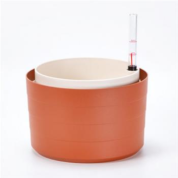 Žardina BERBERIS samozav. + závěs terakota-sl.kost 30cm