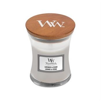 Svíčka WoodWick Lavender & Cedar 85g