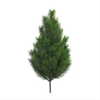Větev NISSE jehličí umělá zelená 45cm