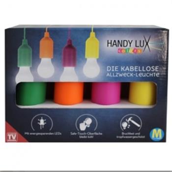 Žárovka svíticí HANDY LUX LED baterie 4ks