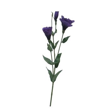 Eustoma BASTILLE řezaná umělá fialová 82cm