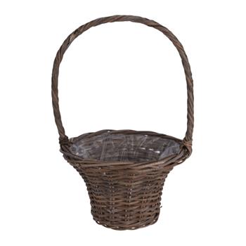 Koš proutí igelit hnědý 34/53cm