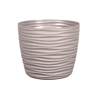 Obal SAHARA PETIT plast hnědo-šedá 11cm