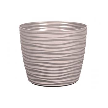 Obal SAHARA PETIT plast hnědo-šedá 13cm