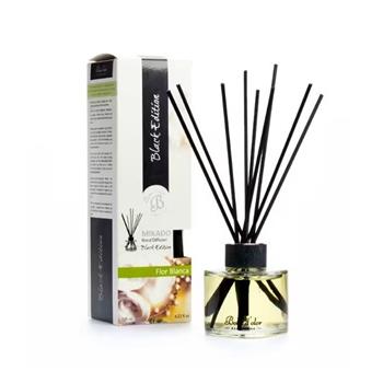 Difuzér stébla MIKADO BLACK EDITION Flor Blanca 125ml