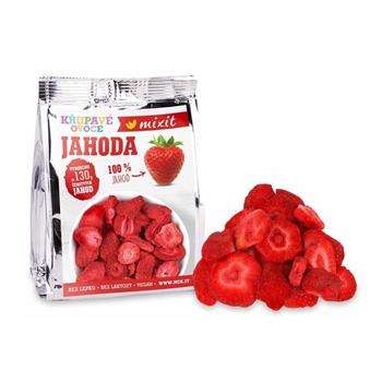 Mixit křupavé ovoce do kapsy Jahoda 13g