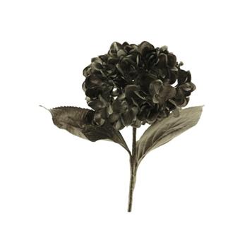 Hortenzie řezaná umělá stříbrná 63cm