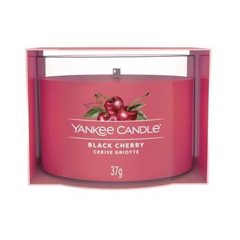 Votiv ve skle YANKEE CANDLE 37g Black Cherry
