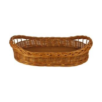 Podnos ovál proutí přírodní 42cm