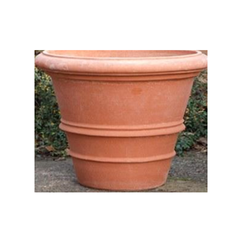 Květináč půlkulatý Vaso Muro Orlato keramika 20cm