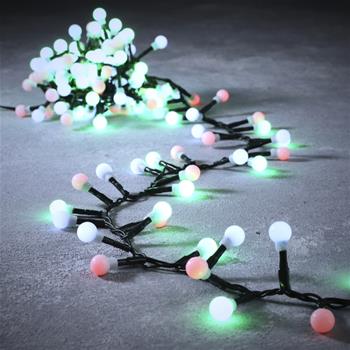 Řetěz svíticí kuličky 800LED s časovačem barevné 19m